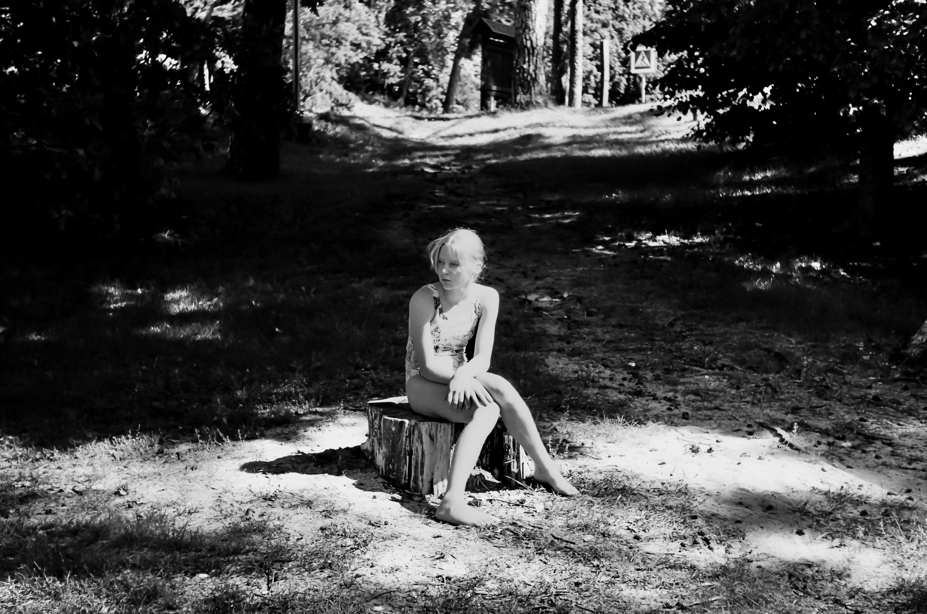 Alone in the spotlight