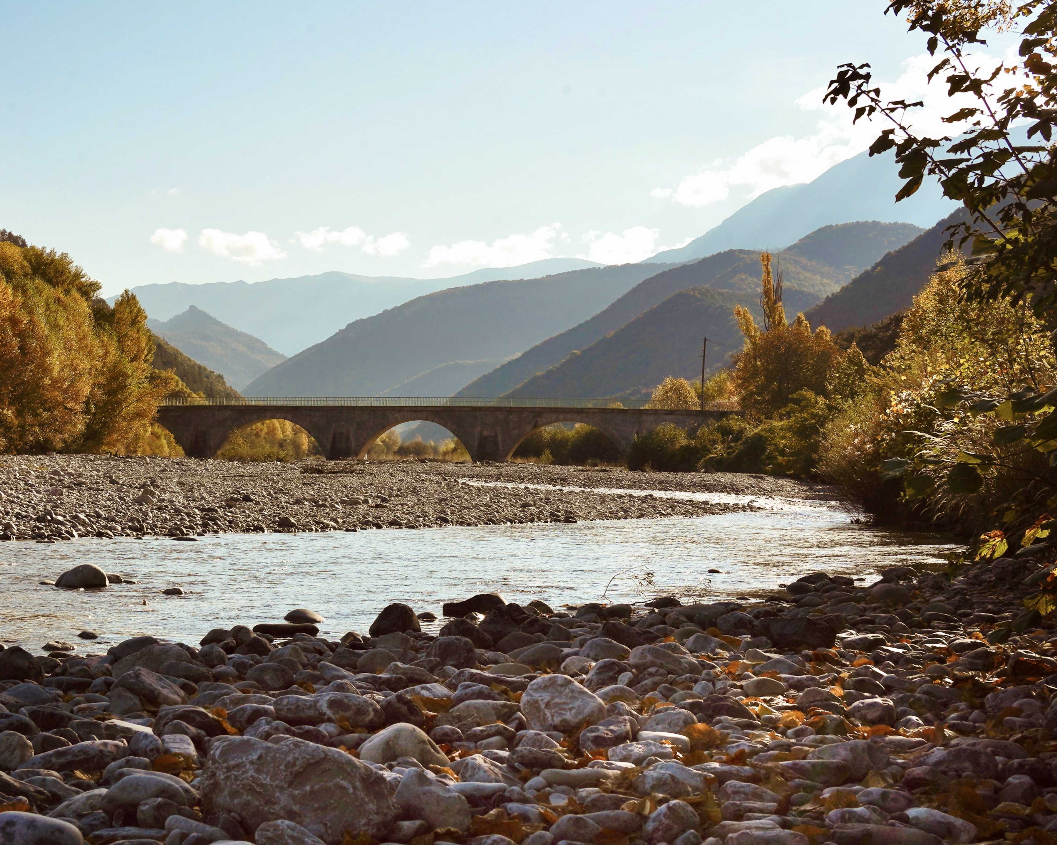 Morning in the mountains