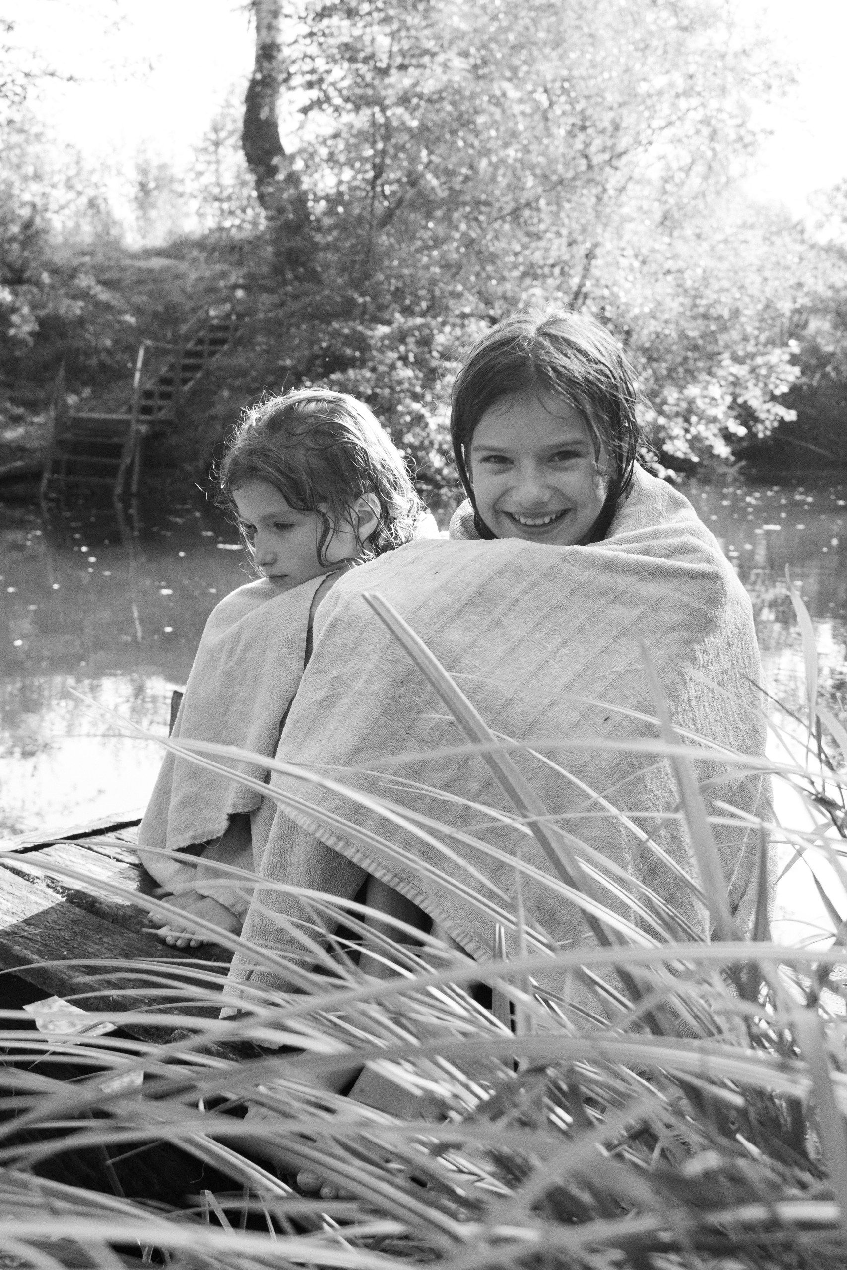 By the river where childhood lives