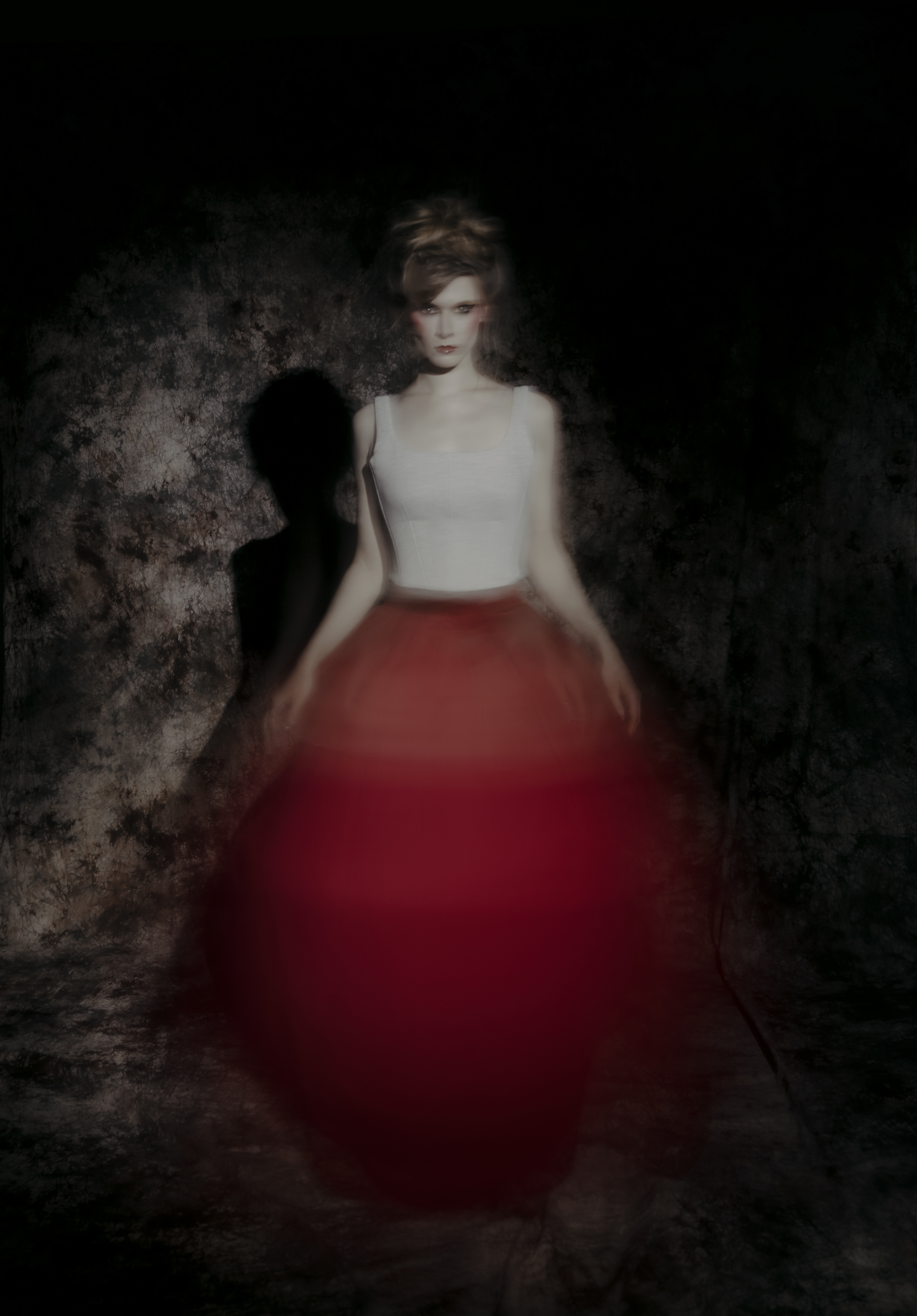 The paints are smudged