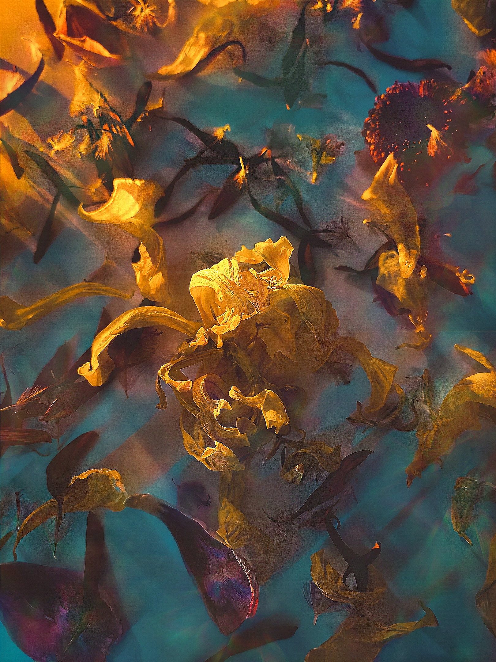 Dance of withered petals